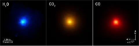 Webb NIRSpec maps of water, carbon dioxide and carbon monoxide around interstellar comet 3I/ATLAS