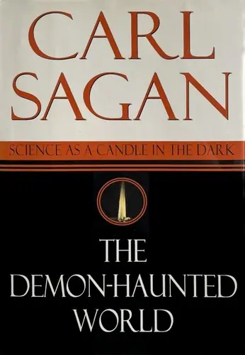 Book cover of The Demon-Haunted World by Carl Sagan
