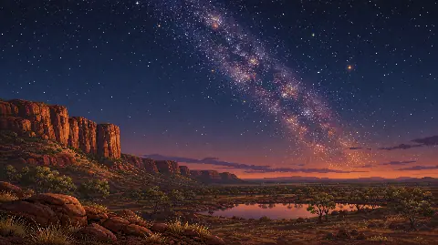Aboriginal Dreamtime Sky Beings