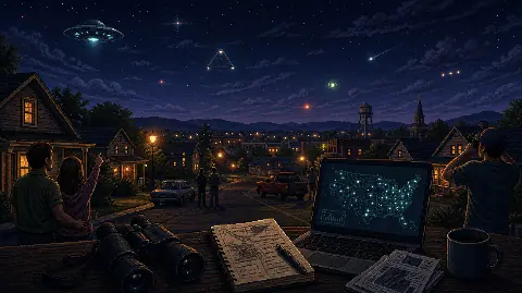 NUFORC UFO Sighting Summary, August 2023