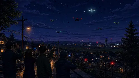Recent UFO and Drone Sightings in the USA: A Growing Concern