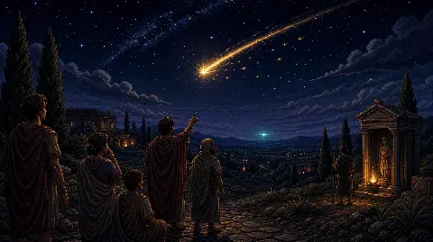 Spark from a Falling Star (76 BC)