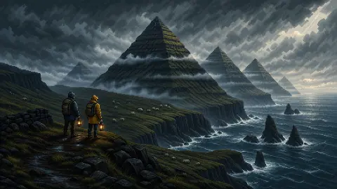 The Faroe Island Pyramids